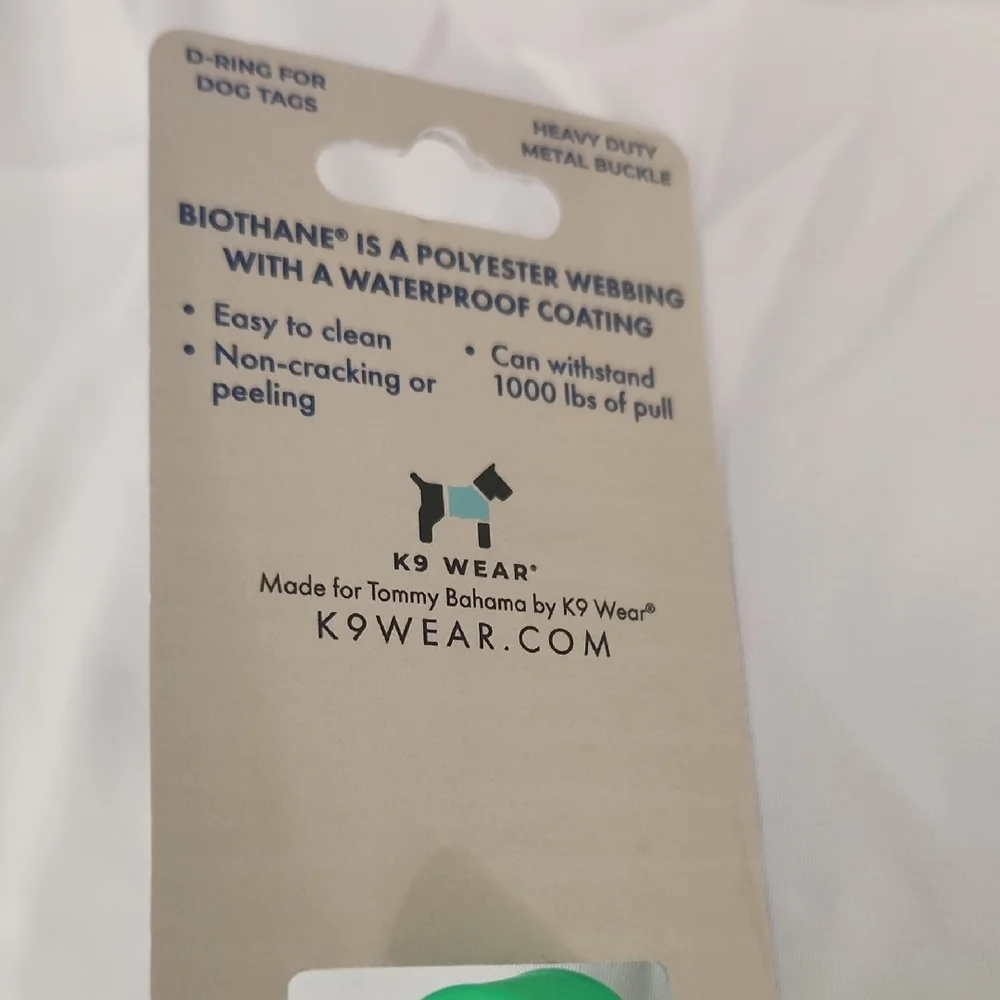 Tommy Bahama Bright Green Pet Collar